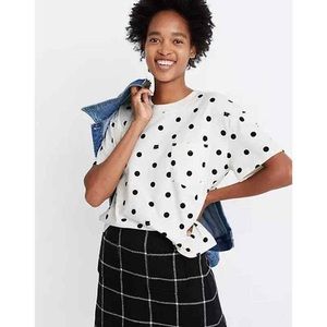Madewell Easy Crop Pocket Tee - M